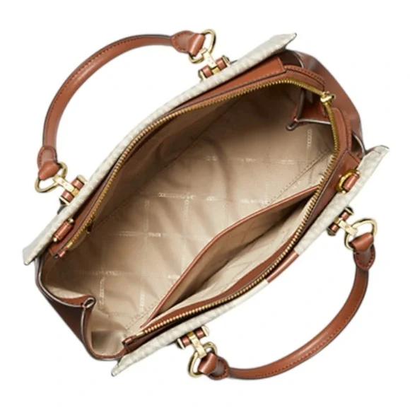 MICHAEL MICHAEL KORS
Marilyn Medium Logo Stripe Satchel - Picture 3 of 8